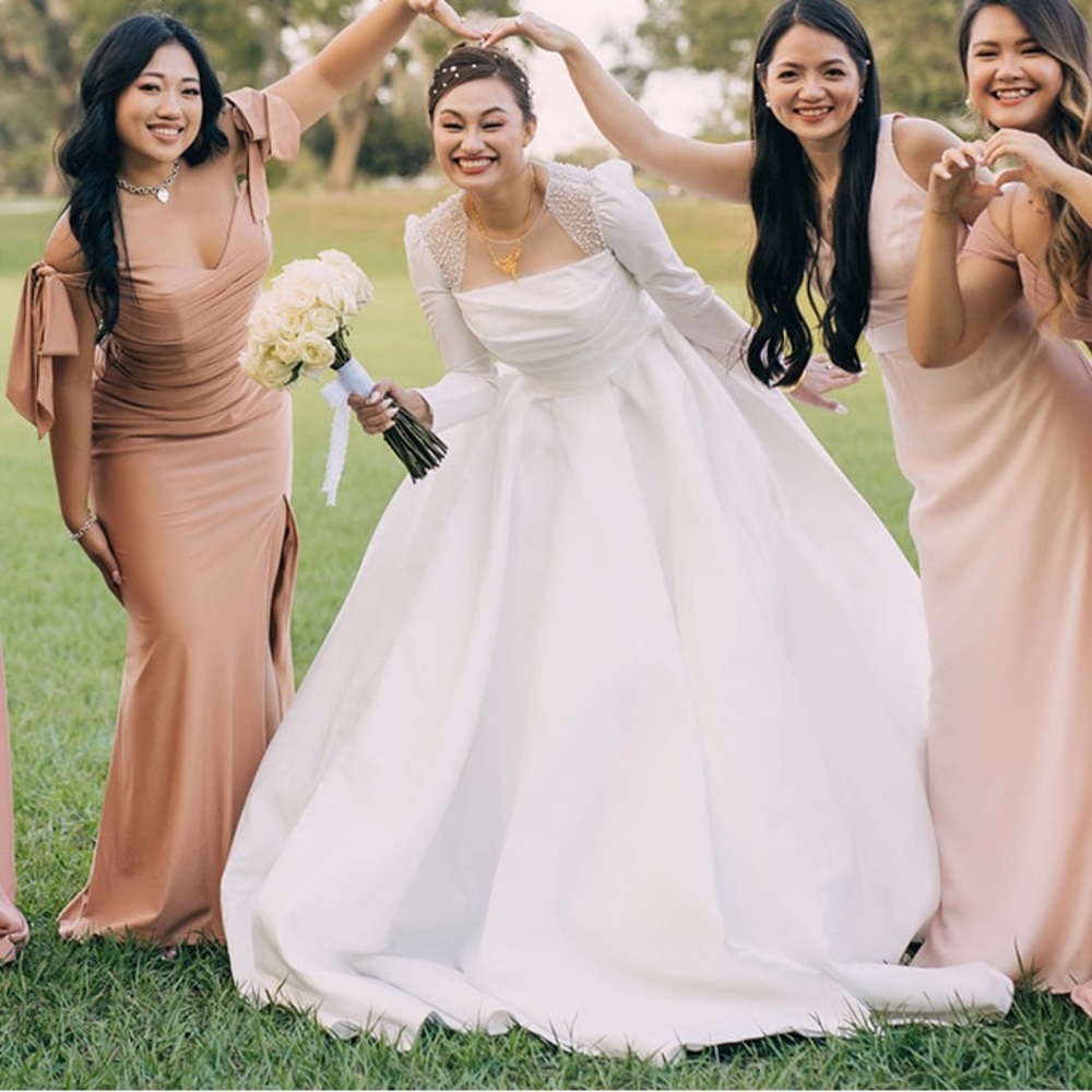 Bridal dress custom made